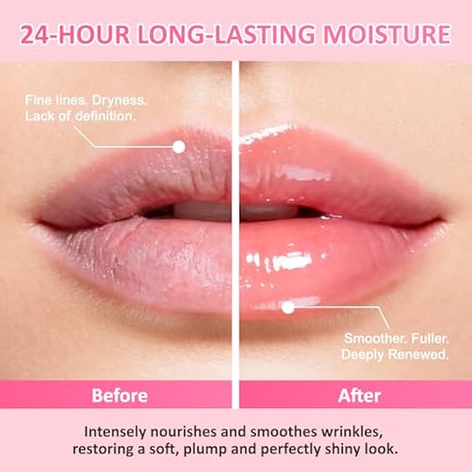 VISRIE 6 PCS BEE LIP BALM LIP MASK HONEY POT, MOISTURIZING LIP SLEEPING MASK FOR DRY CHAPPED LIPS WITH PROPOLIS, HONEY BALM LIP BALM WITH STICK - Image 4